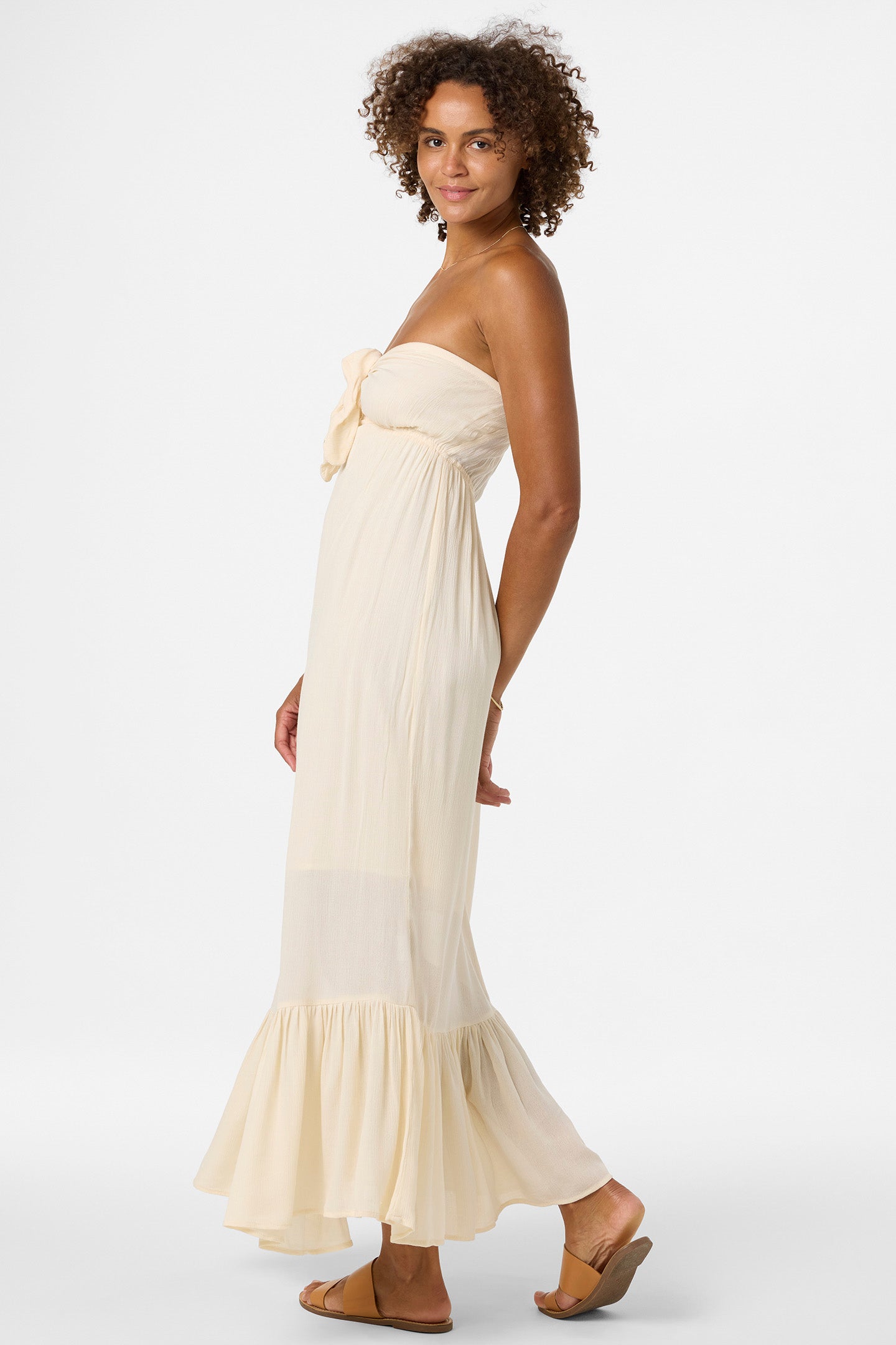 Isadora Solid Maxi Dress