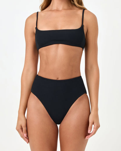 Soleil Bikini Bottom - Black
