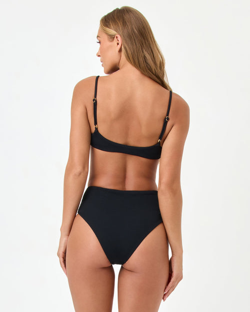 Soleil Bikini Bottom - Black