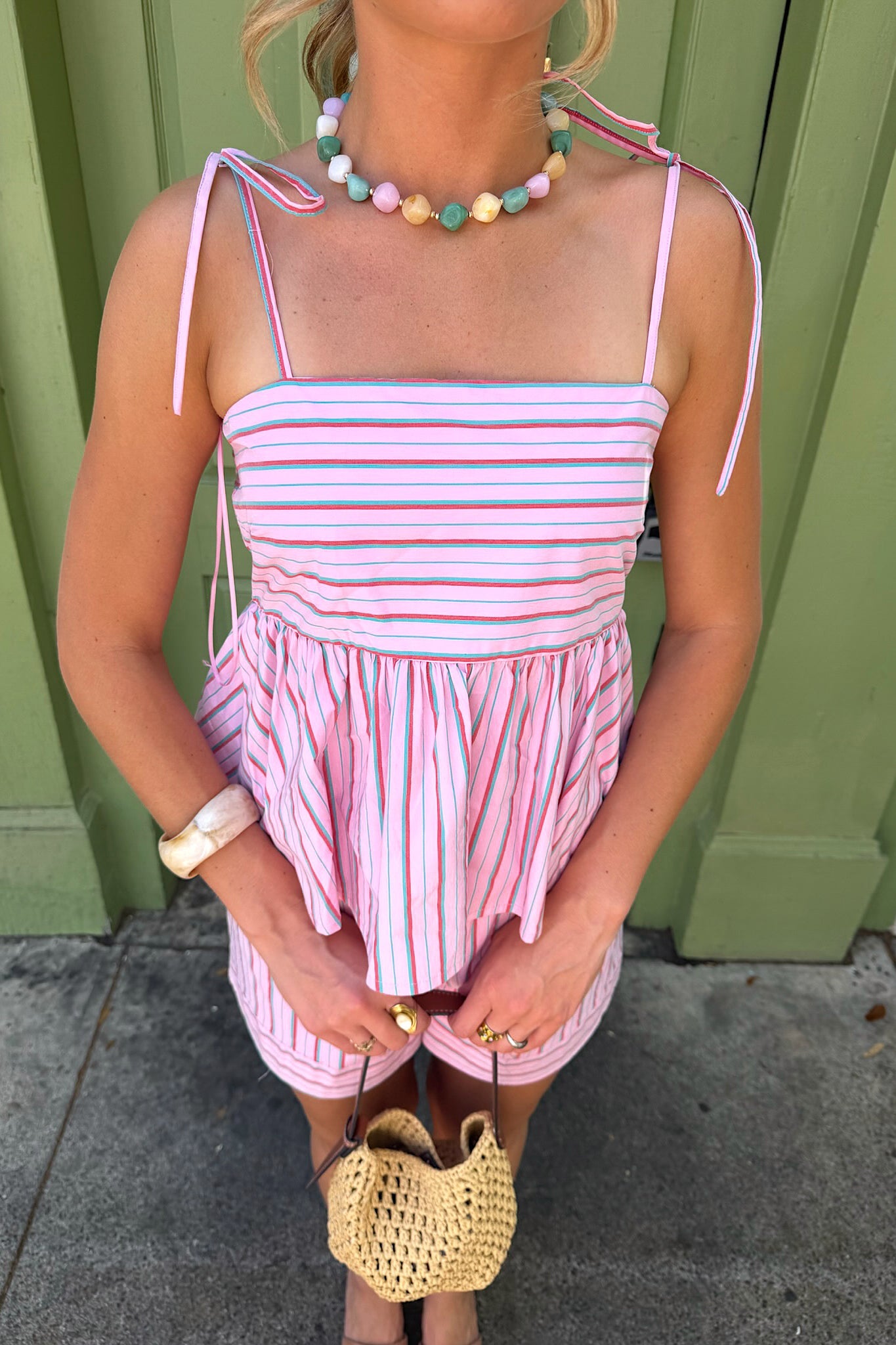Emily Striped Shorts