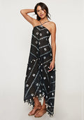 Tahiti Tie-Dye Halter Dress