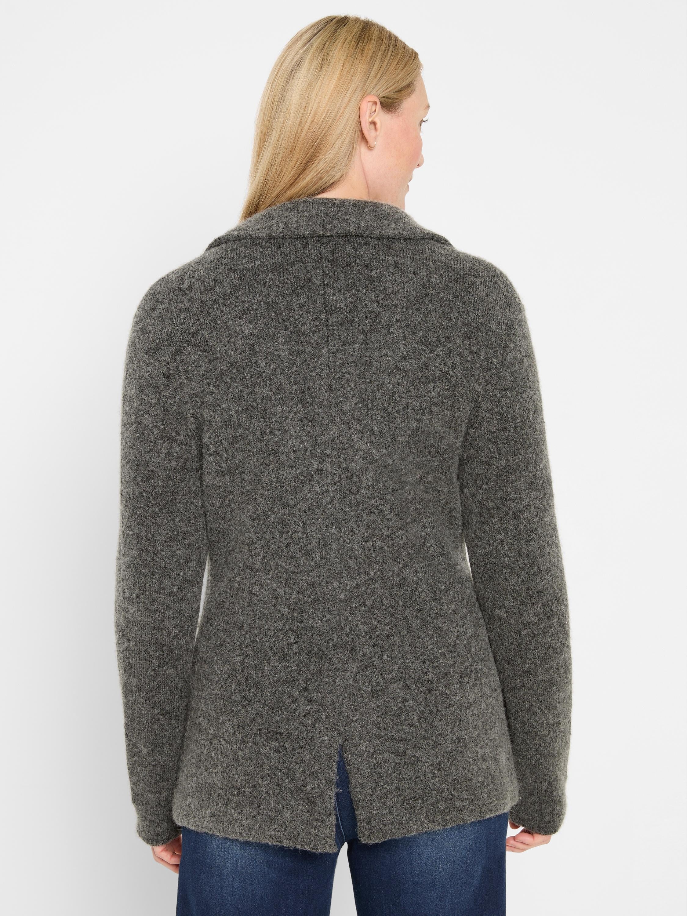 Brushed Doubleknit Blazer