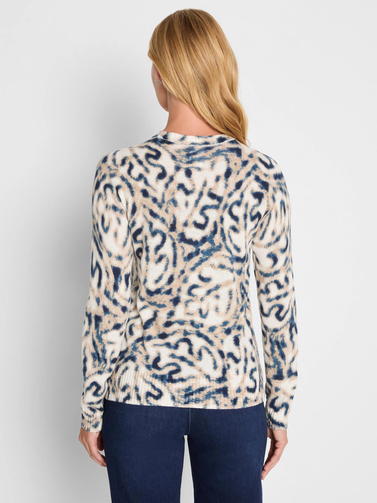 Blurry Leaf Supersoft Sweater