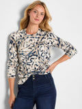 Blurry Leaf Supersoft Sweater