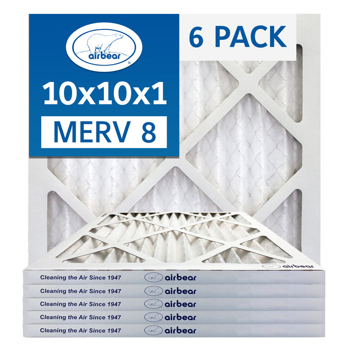 Air Bear 1 Inch Filters MERV 8 6-Pack