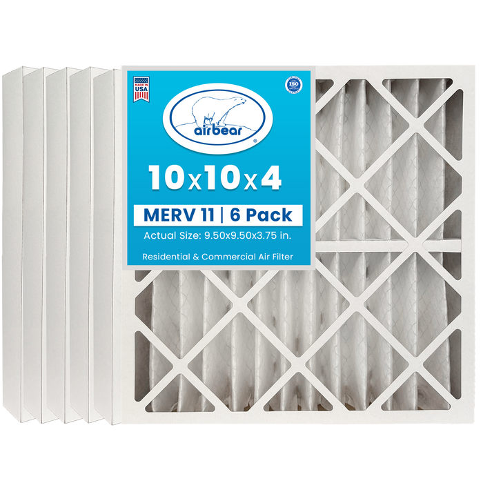 Air Bear 10x10x4 Pleated Air Filter