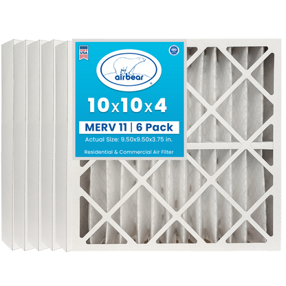 Air Bear 10x10x4 Pleated Air Filter