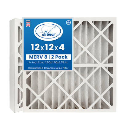 Air Bear 12x12x4 Pleated Air Filter