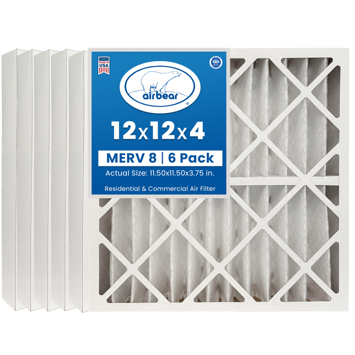 Air Bear 12x12x4 Pleated Air Filter