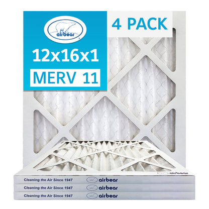 Air Bear 12x16x1 Pleated Air Filter