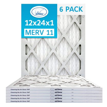 Air Bear 12x24x1 Pleated Air Filter