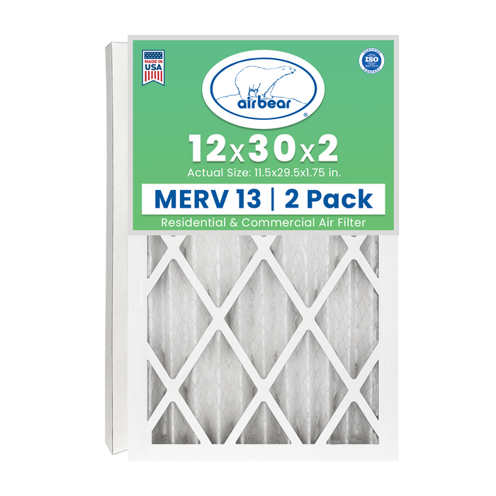 Air Bear 12x30x2 Pleated Air Filter