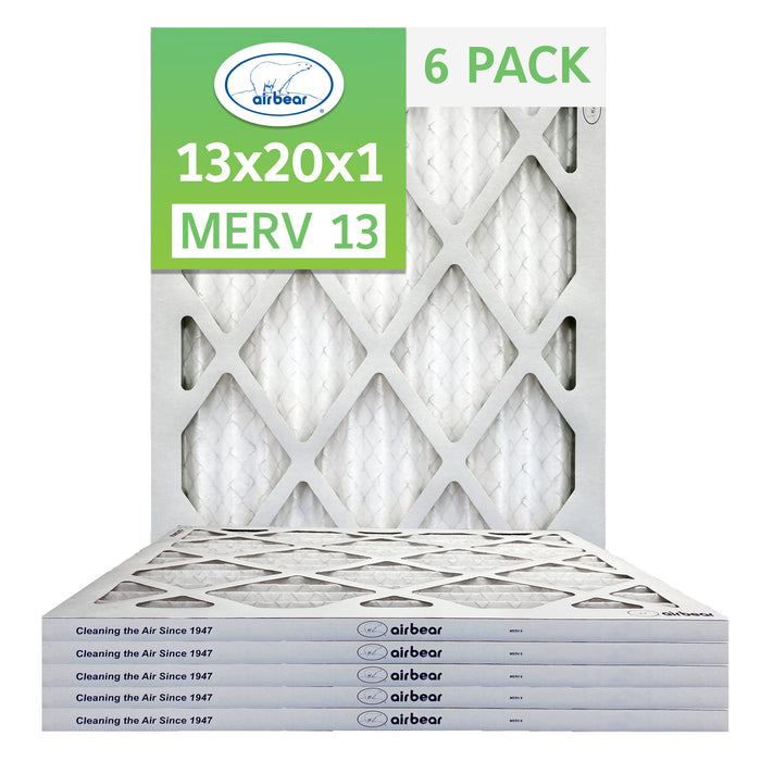 Air Bear 13x20x1 Pleated Air Filter