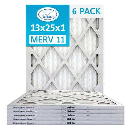 Air Bear 13x25x1 Pleated Air Filter