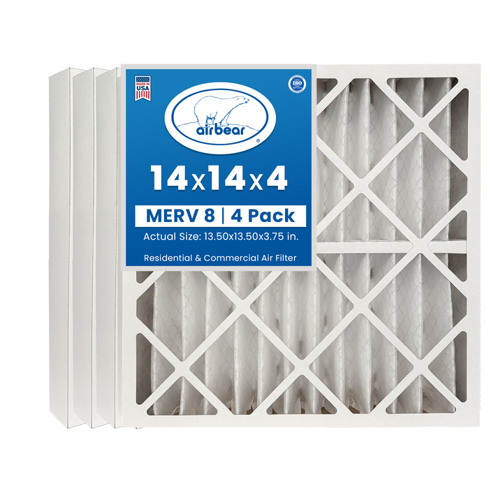 Air Bear 14x14x4 Pleated Air Filter