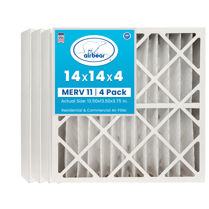Air Bear 14x14x4 Pleated Air Filter