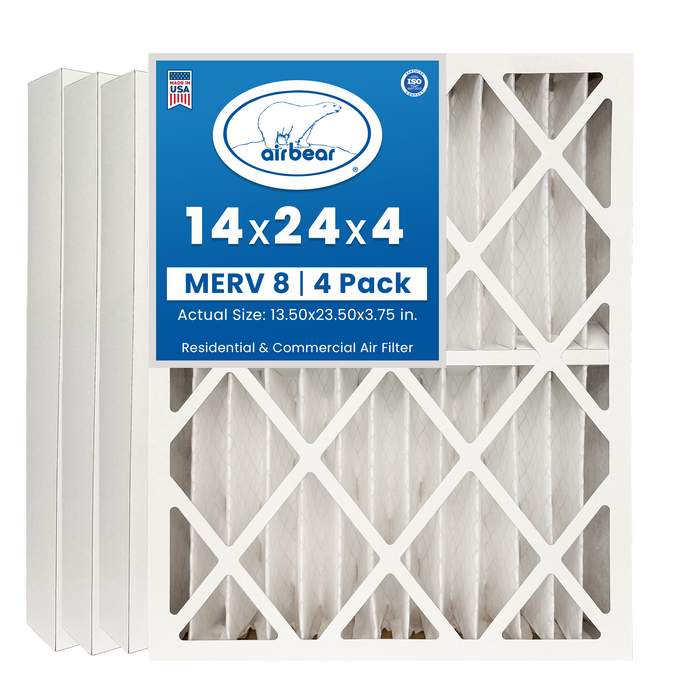 Air Bear 14x24x4 Pleated Air Filter
