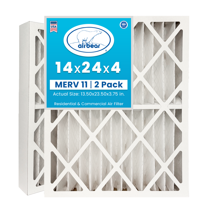 Air Bear 14x24x4 Pleated Air Filter