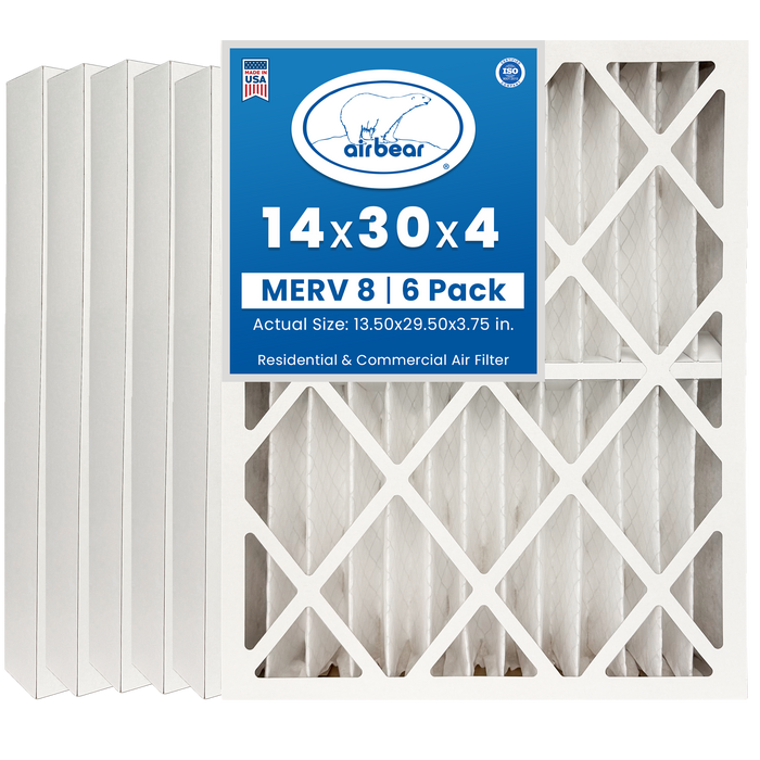 Air Bear 14x30x4 Pleated Air Filter