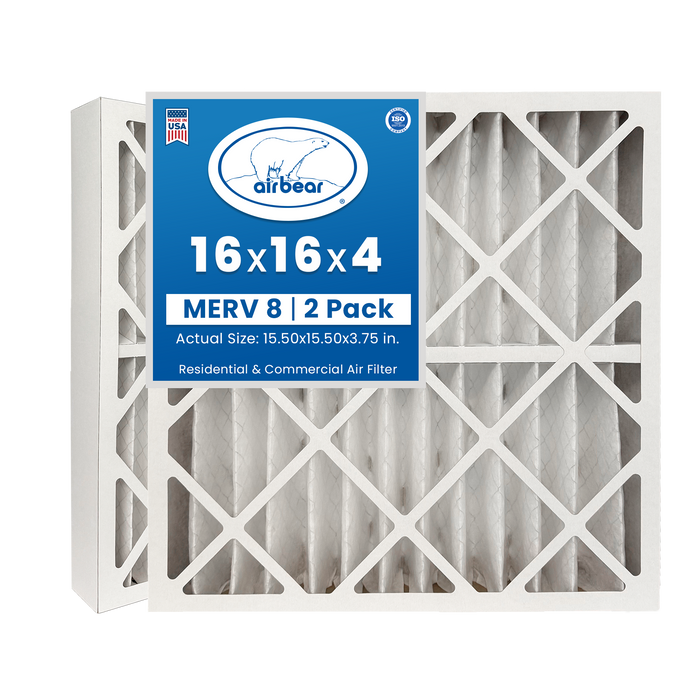 Air Bear 16x16x4 Pleated Air Filter