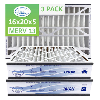 Air Bear 16x20x5 Pleated Air Filters