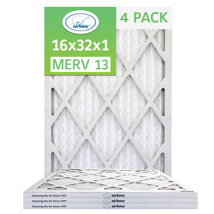 Air Bear 16x32x1 Pleated Air Filter