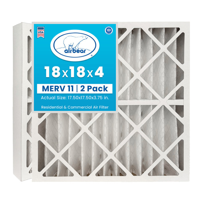 Air Bear 18x18x4 Pleated Air Filter