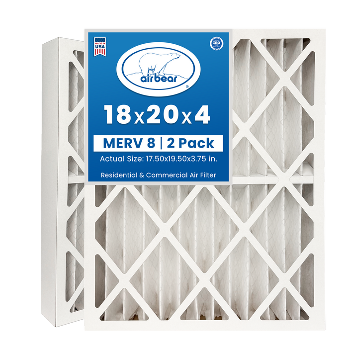 Air Bear 18x20x4 Pleated Air Filter