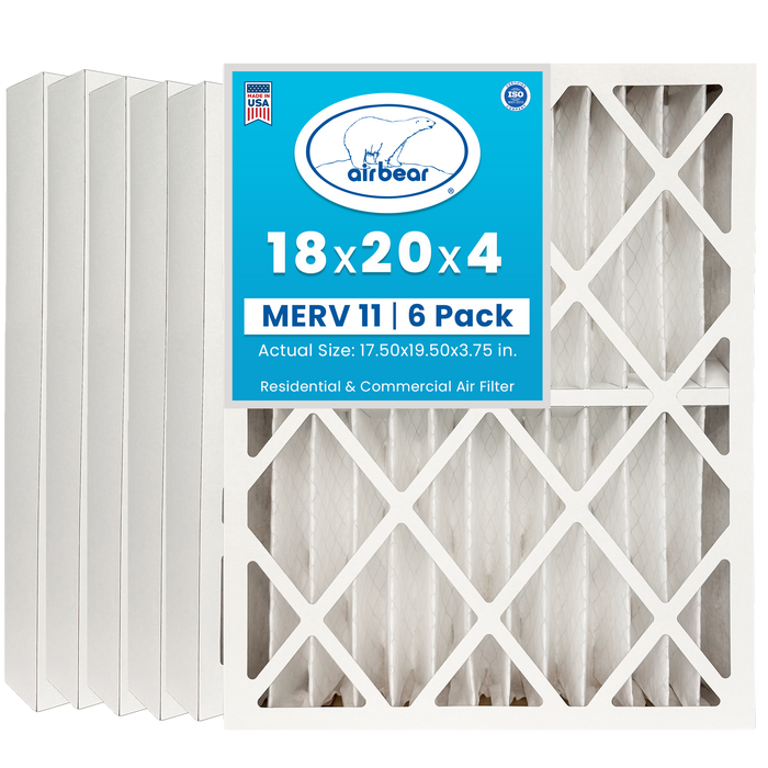 Air Bear 18x20x4 Pleated Air Filter