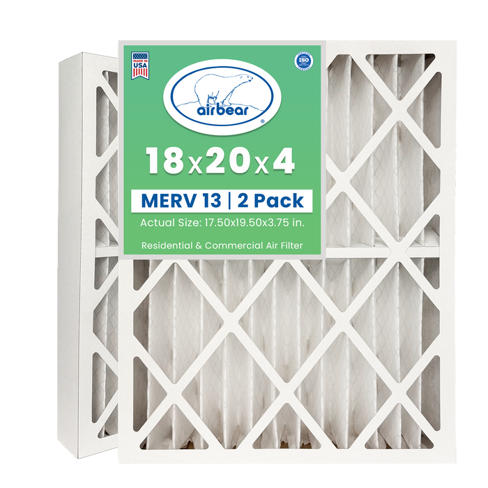 Air Bear 18x20x4 Pleated Air Filter