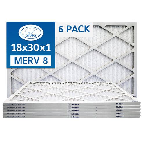 Air Bear 18x30x1 Pleated Air Filter