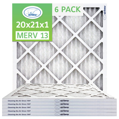 Air Bear 20x21x1 Pleated Air Filter