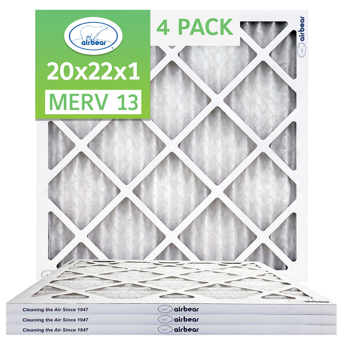 Air Bear 20x22x1 Pleated Air Filter