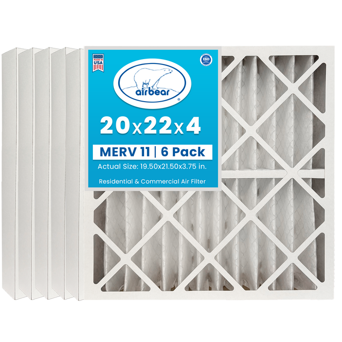 Air Bear 20x22x4 Pleated Air Filter