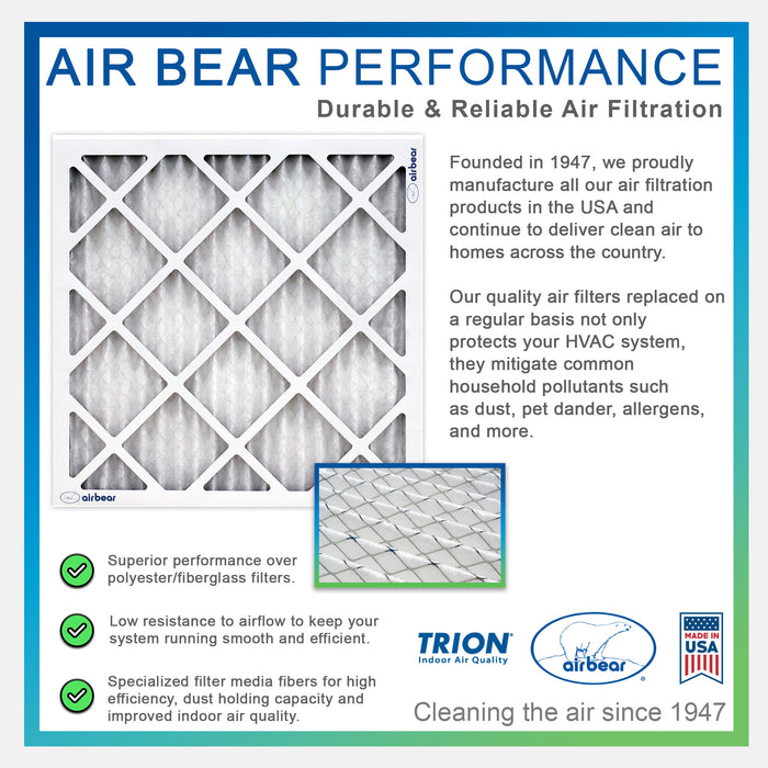 Air Bear 20x25x2 Air Filter