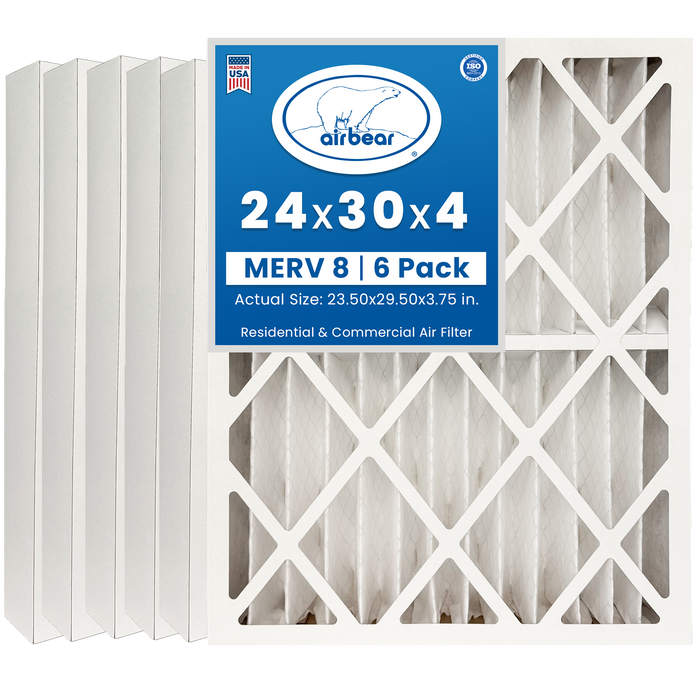 Air Bear 24x30x4 Pleated Air Filter