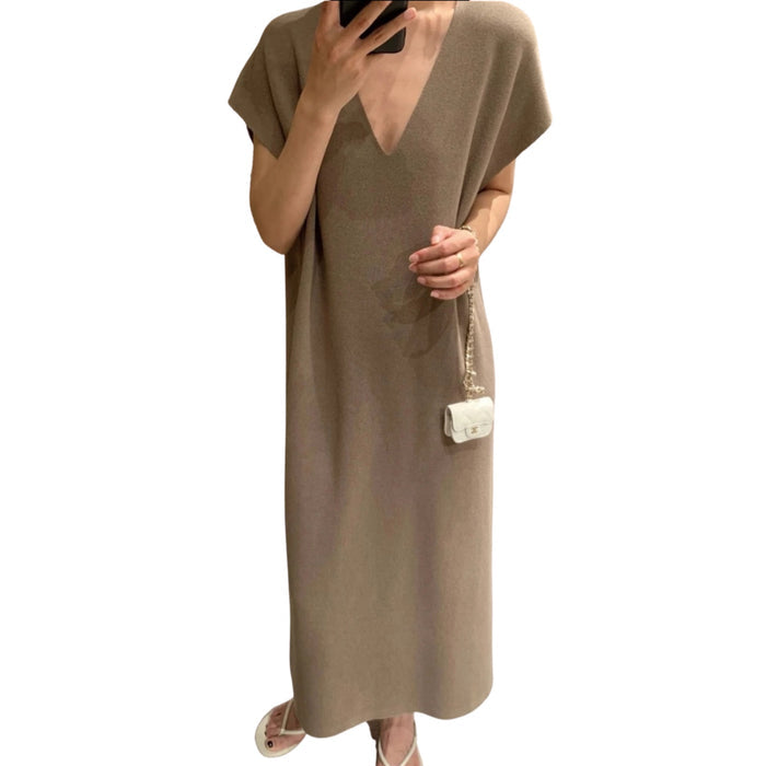 Artse MNL Knitted Shirt Dress