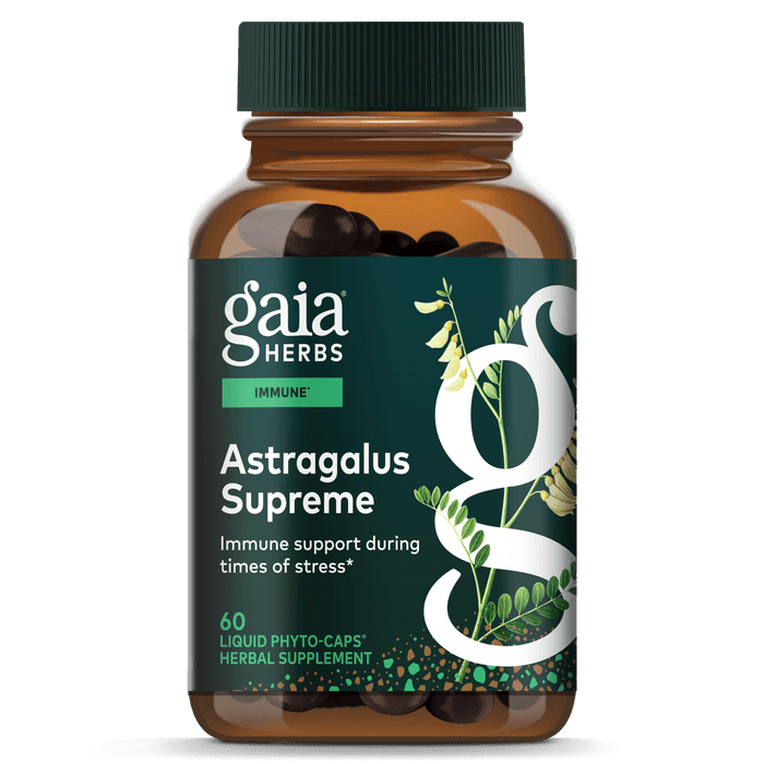 Gaia Herbs Astragalus Supreme for Immune Support || 60 ct