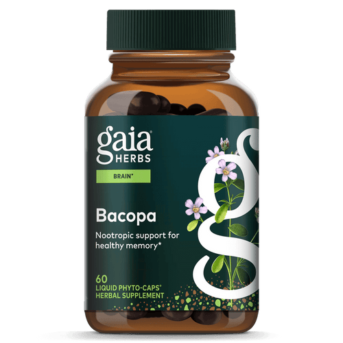 Gaia Herbs Bacopa Capsules for Brain and Cognitive Support | | 60 ct