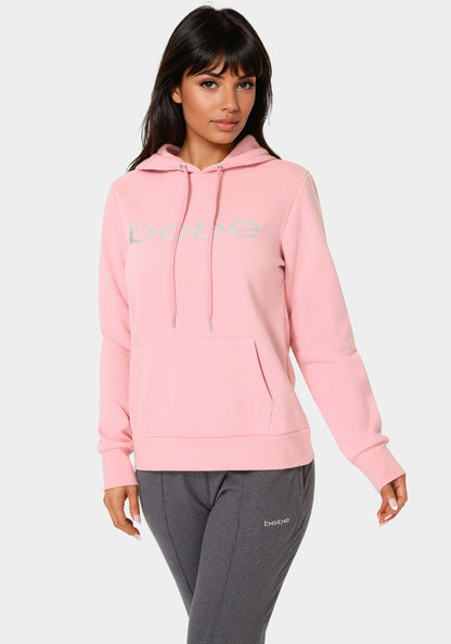 Glitter Logo Fleece Hoodie