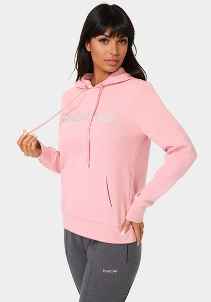 Glitter Logo Fleece Hoodie