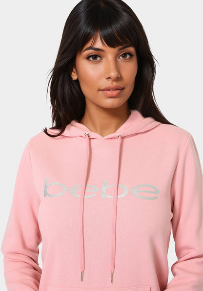 Glitter Logo Fleece Hoodie