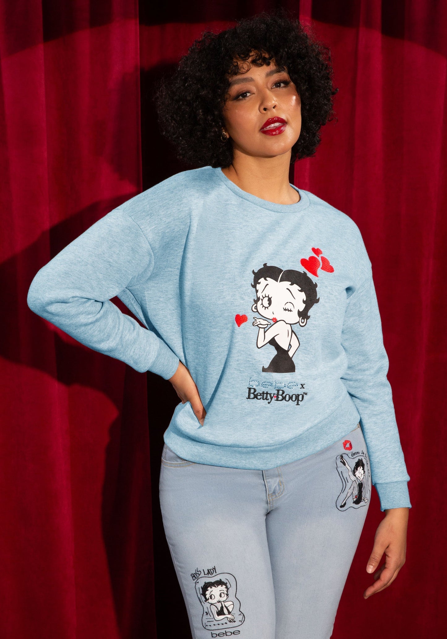 Betty Boop Cozy Pullover