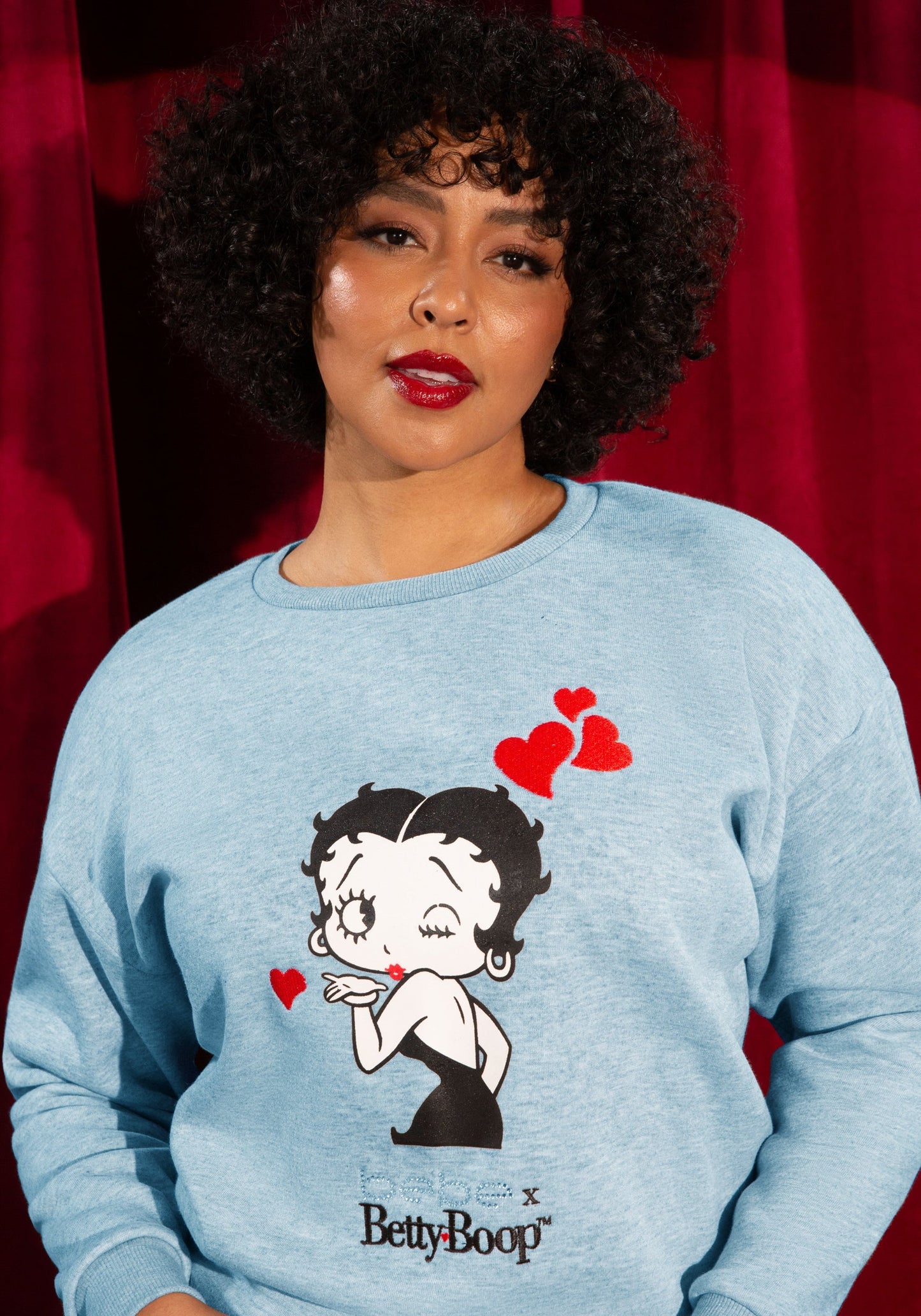 Betty Boop Cozy Pullover