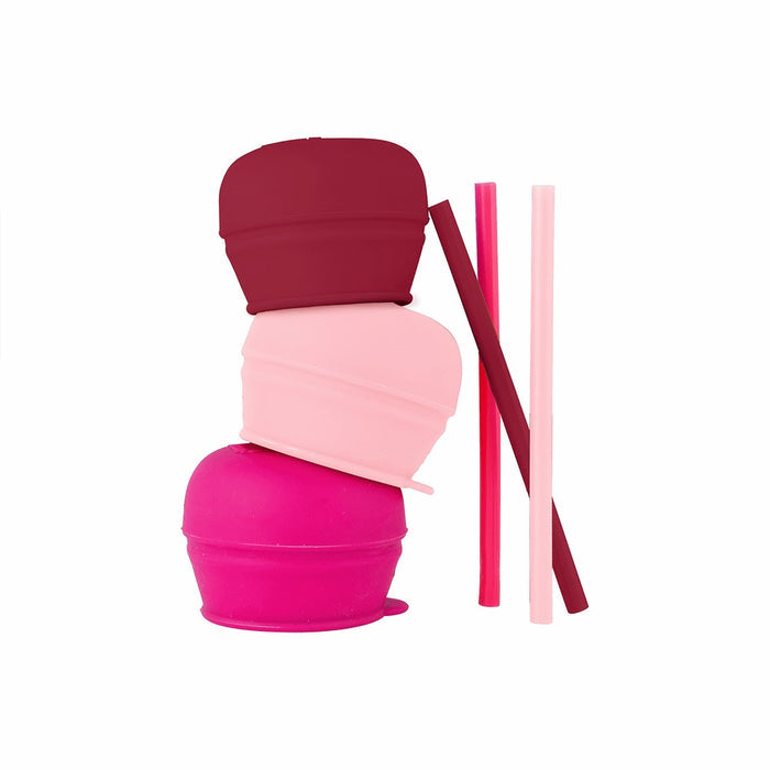 Boon Snug Universal Silicone Straw Lids