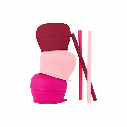 Boon Snug Universal Silicone Straw Lids