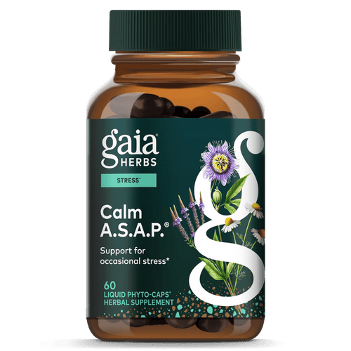 Gaia Herbs Calm A.S.A.P. for Stress Support || 60 ct