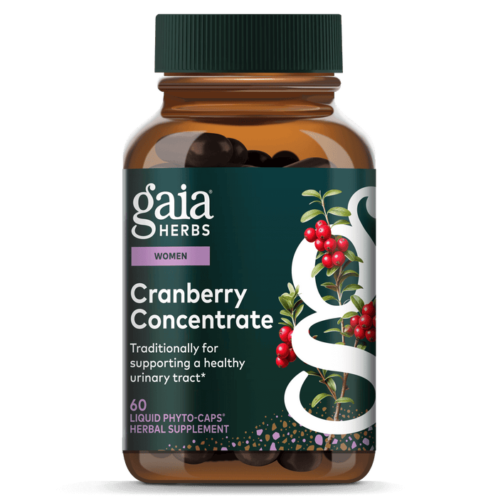 Gaia Herbs Cranberry Pills for Urinary Tract Support || 60 ct