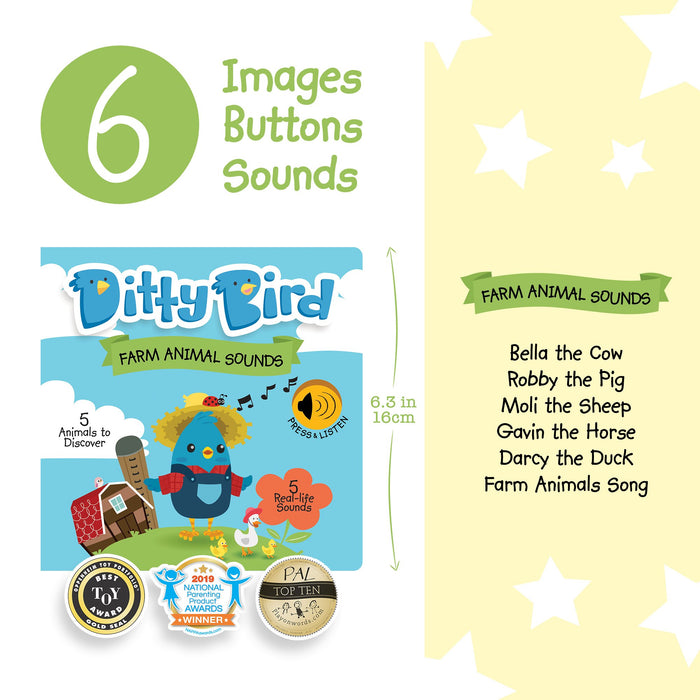 Ditty Bird: Farm Animal Sounds