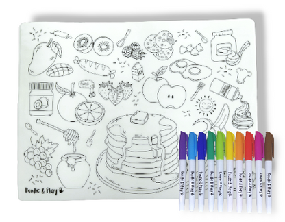 Doodle & Play Reusable Coloring Mats